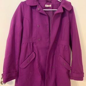 H&M Purple Coat
